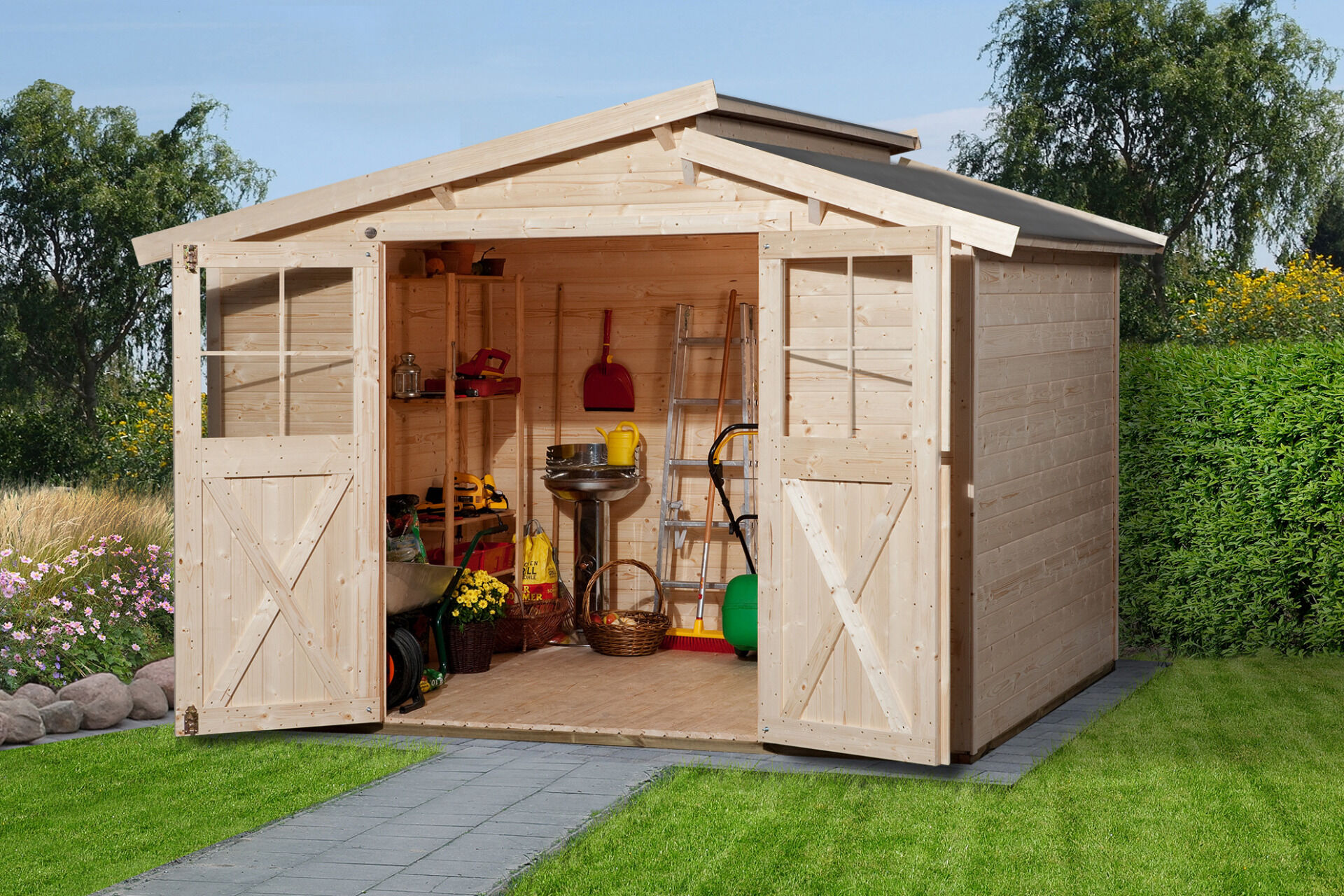 weka Gartenhaus 323 - 3,3x2,2m