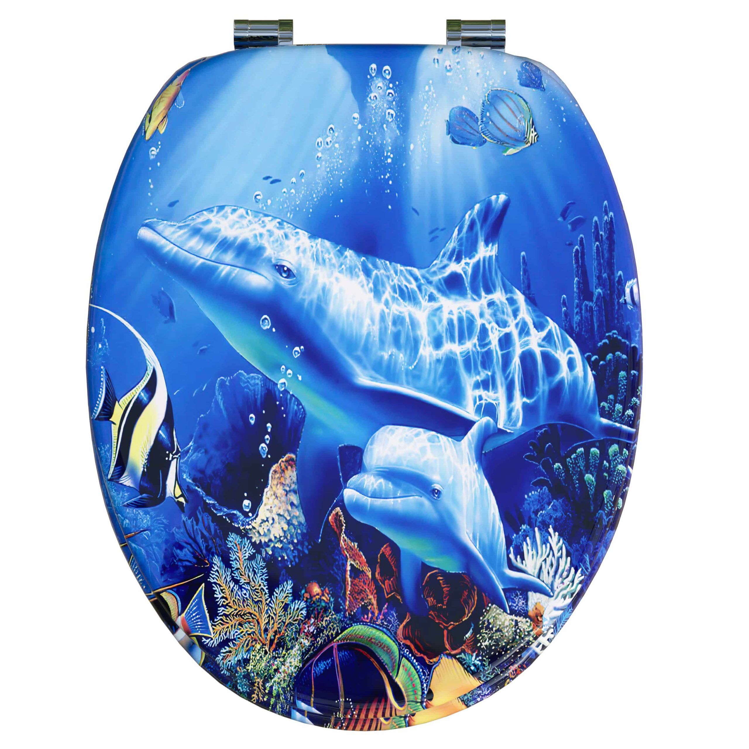 Toilettensitz Sealife mit Absenkautomatik