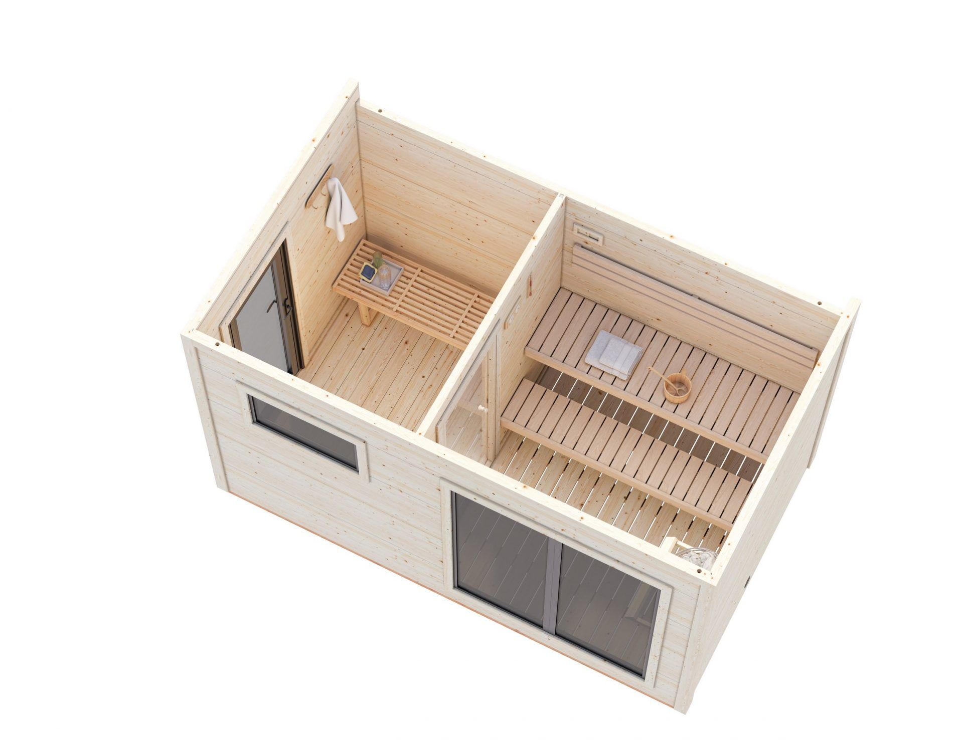 Palmako Saunahaus Grace Sauna 8,2 m2
