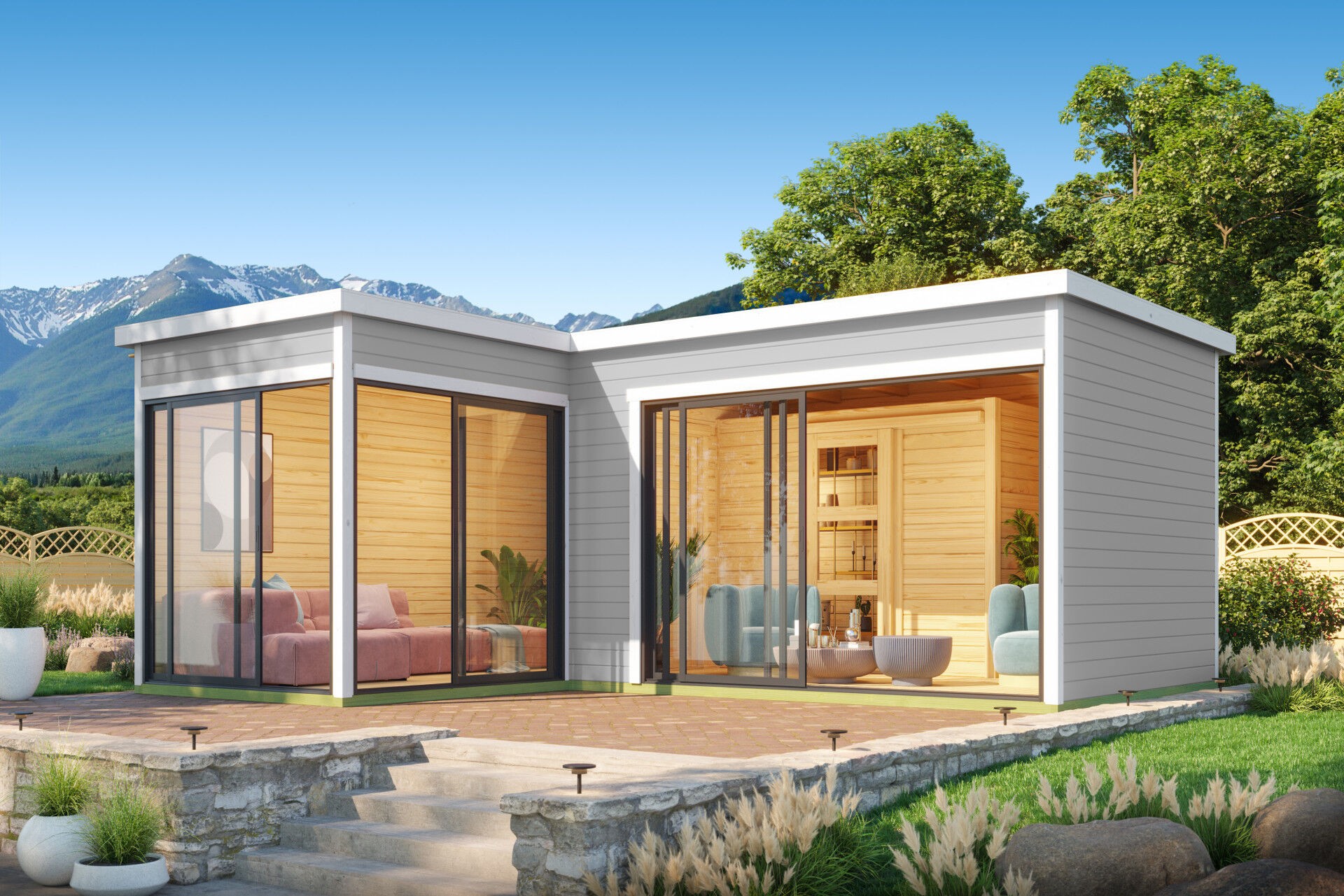 Lasita Maja Gartenhaus Domeo 11