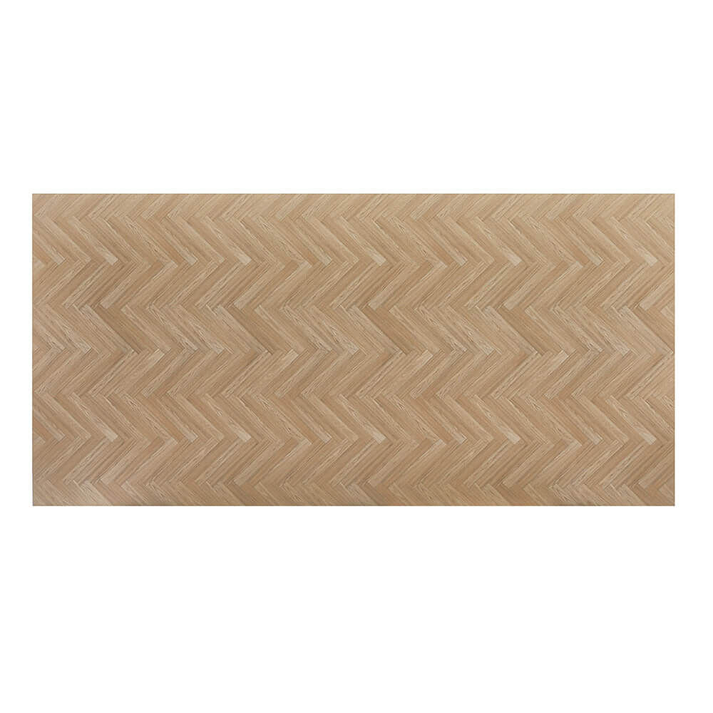 Esstisch Eckig AVENCIA inkl. Sternfuß -160 x 100 cm Fishbone Oak