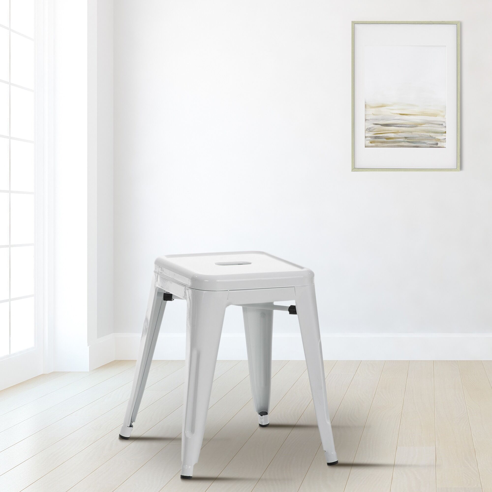 Hocker Armin, weiß