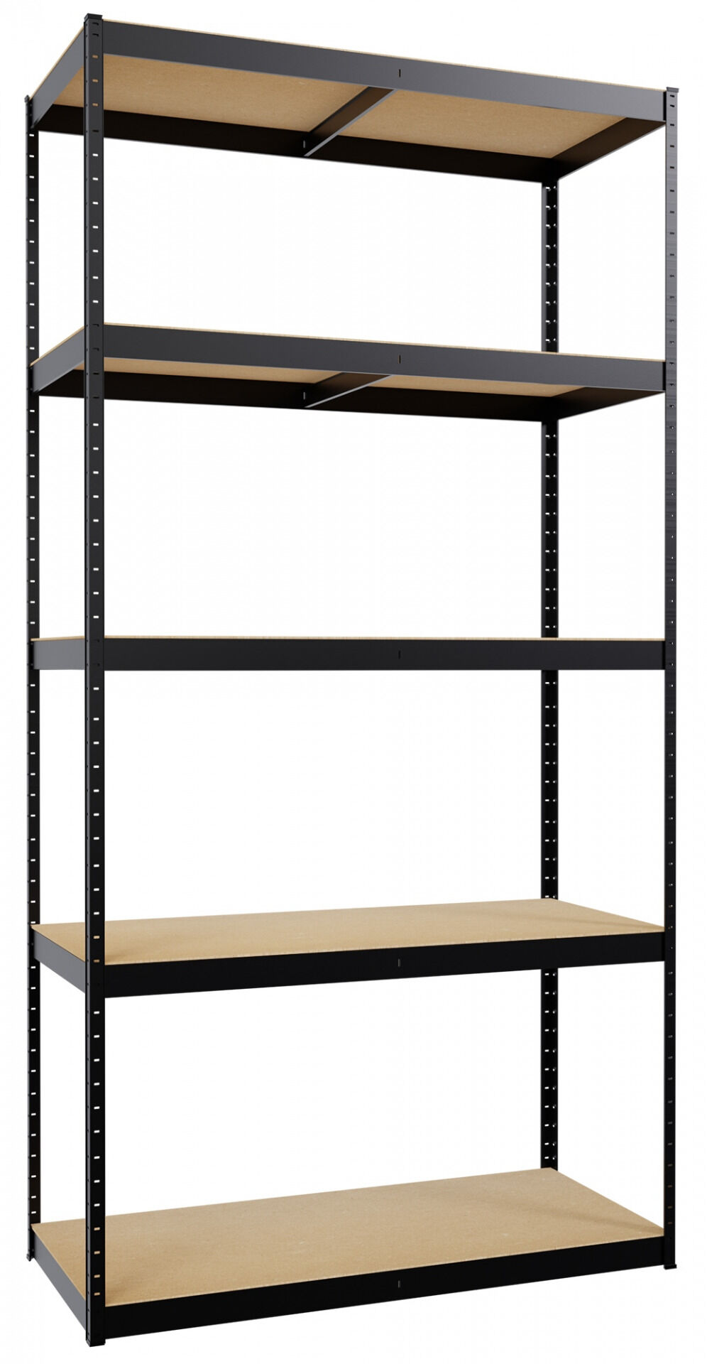 3er Regalsystem, schwarz