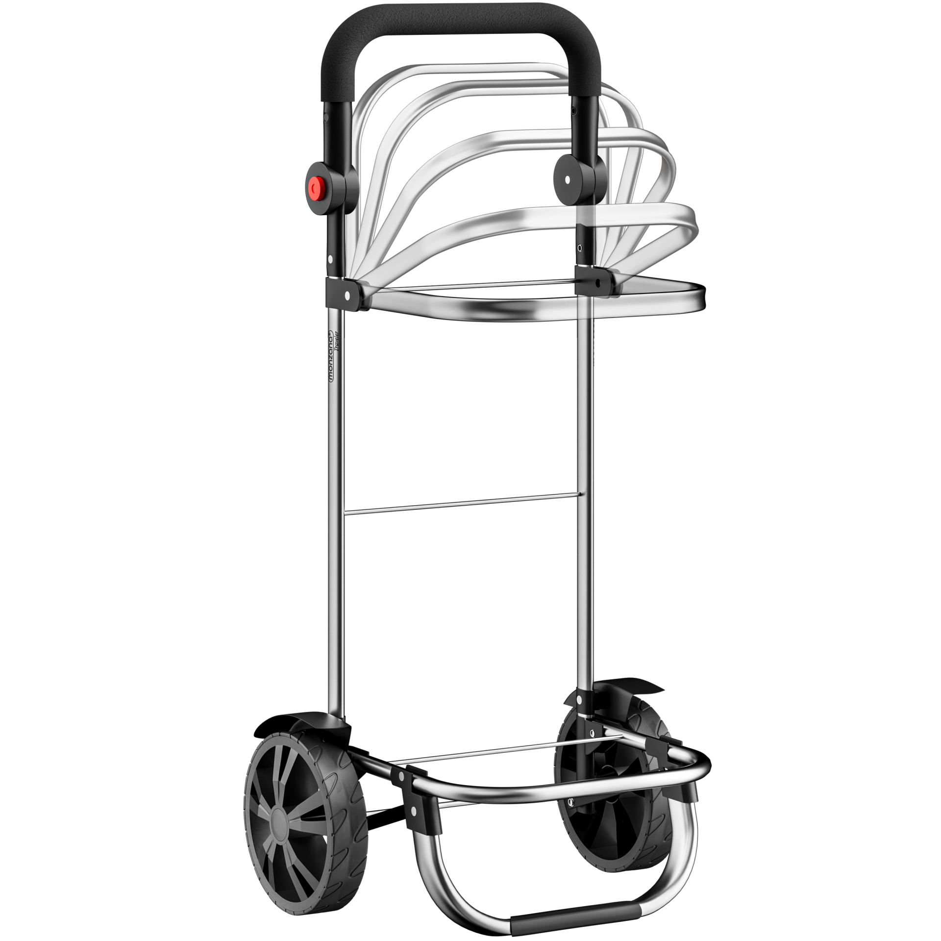 Einkaufstrolley Grau Alu 56L 31x24x54cm