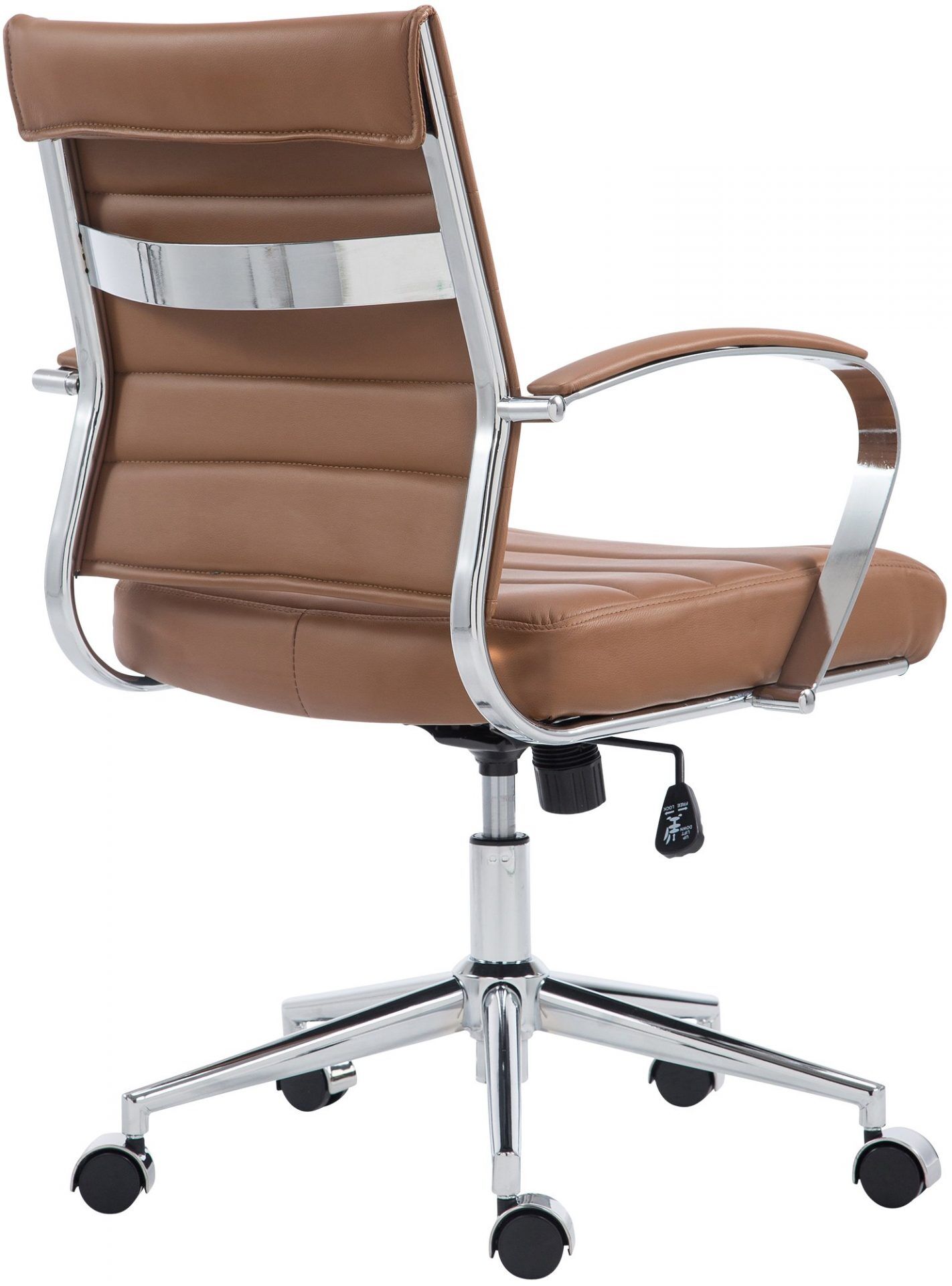 Bürostuhl Oakland Kunstleder, hellbraun