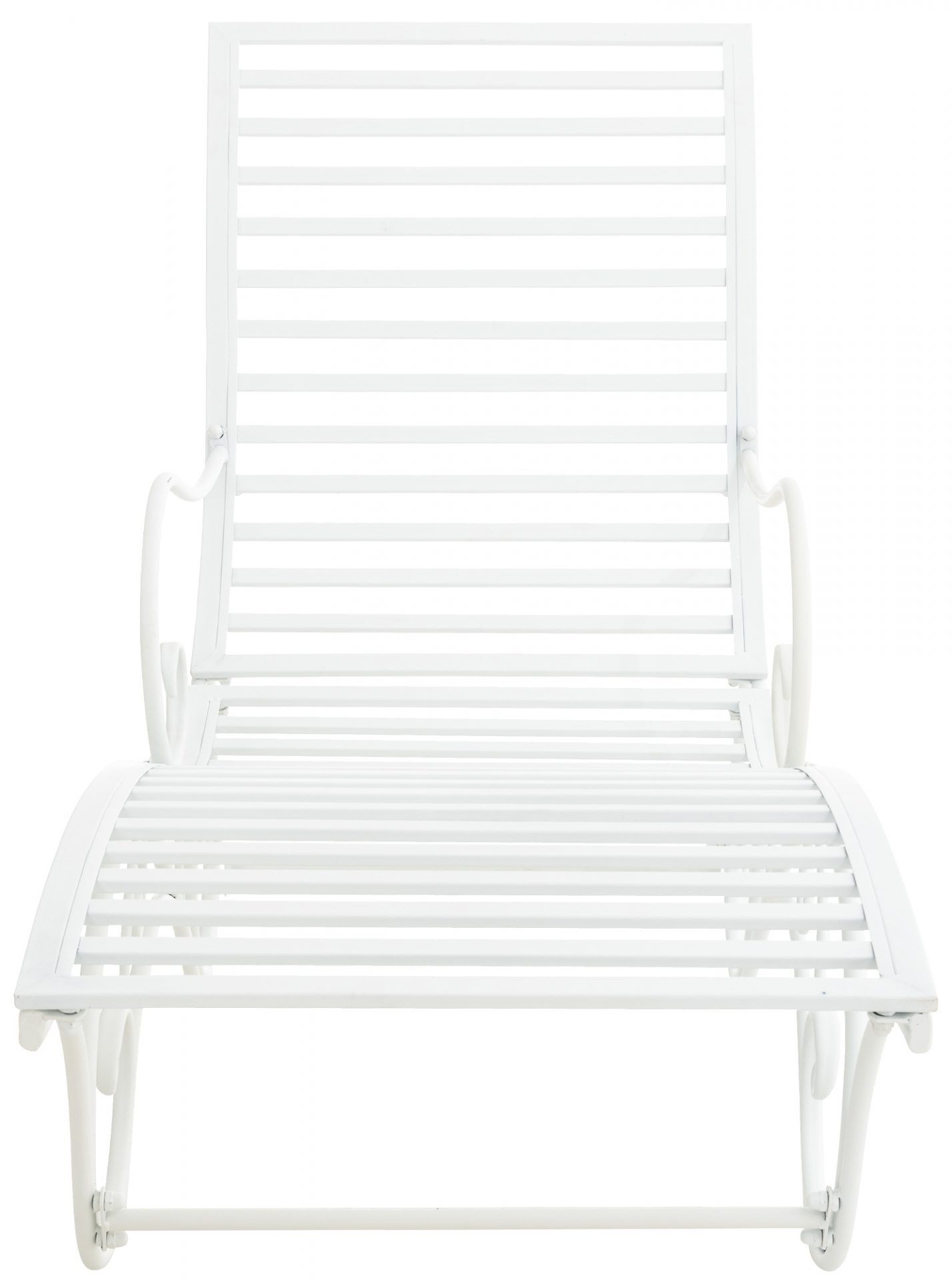 Gartenliege Amiens, weiß