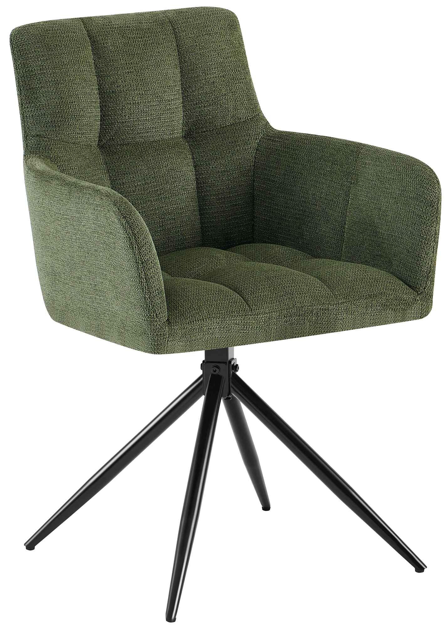 Esszimmerstuhl Jonah Stoff, grün