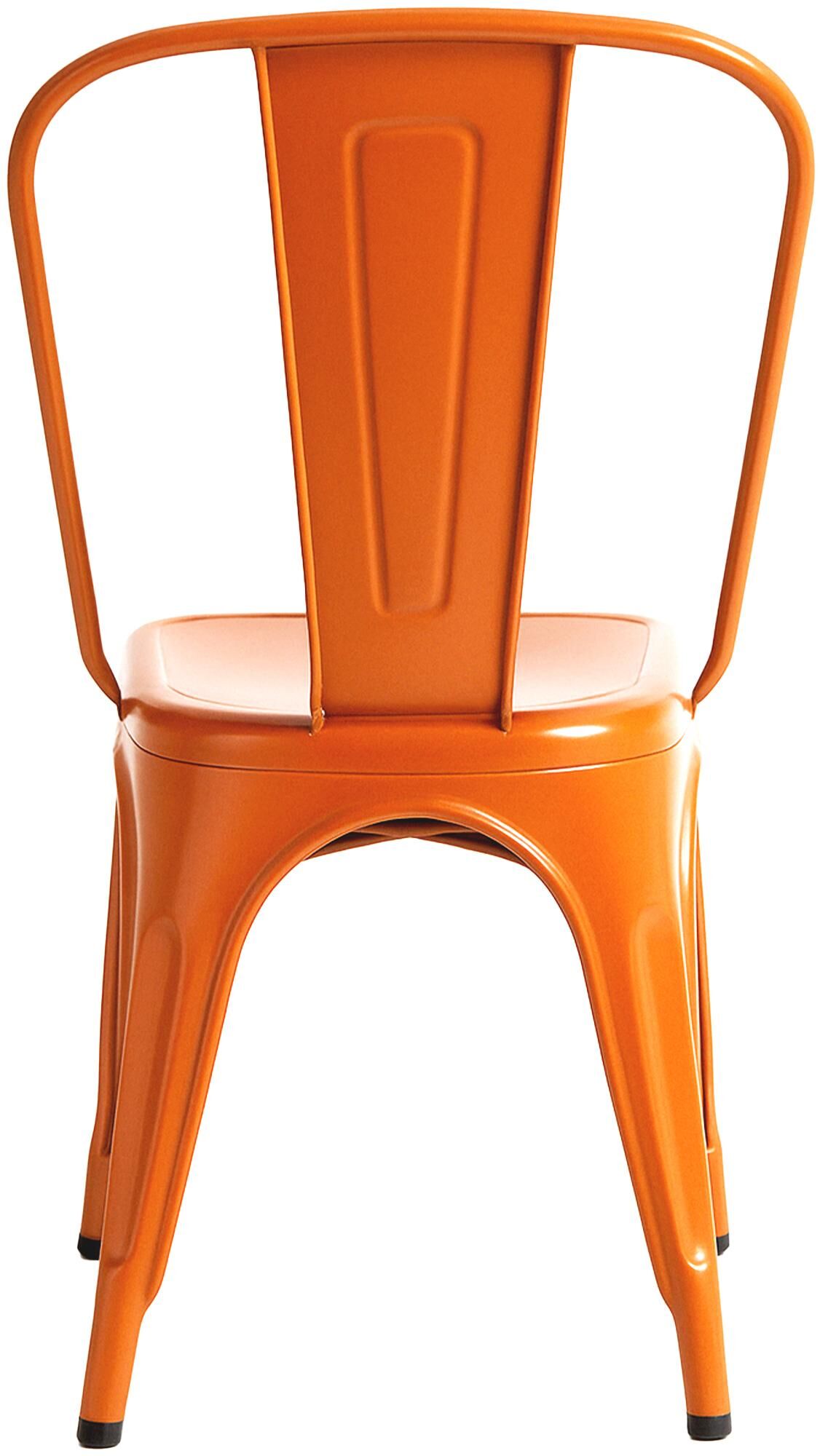 4er Set Stuhl Benedikt, orange