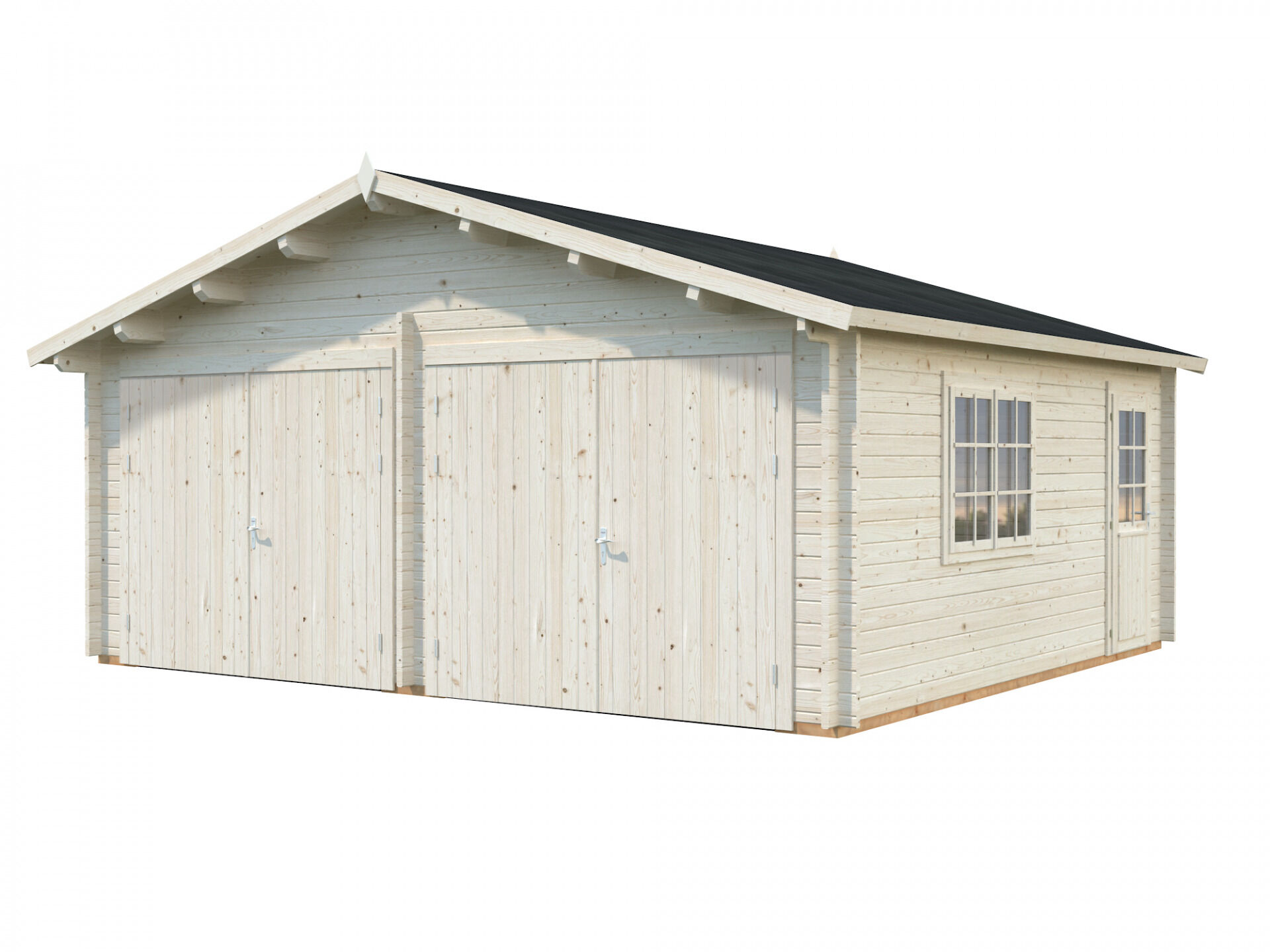 Palmako Holzgarage Roger 28,4 m² mit Holztor