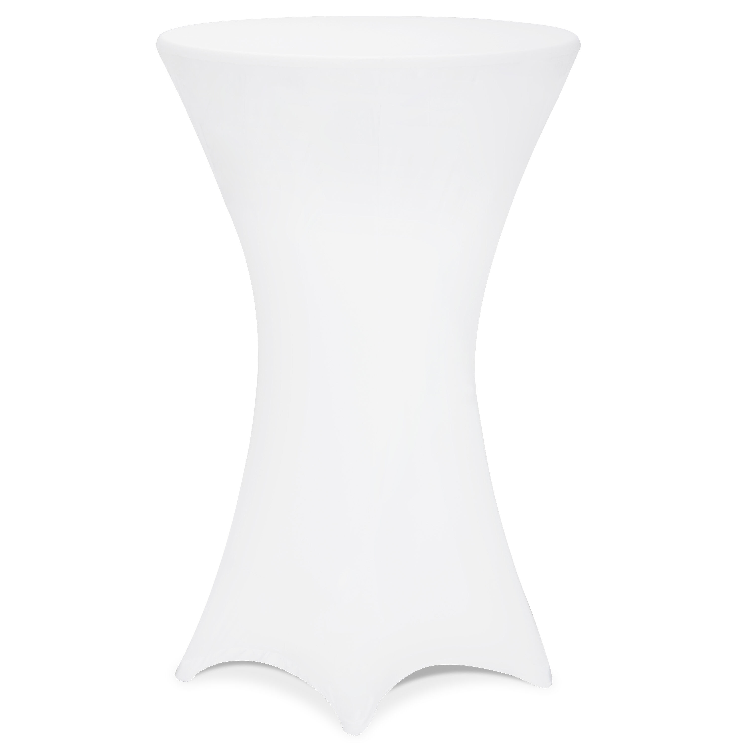 Stehtischhusse Weiß Ø60cm