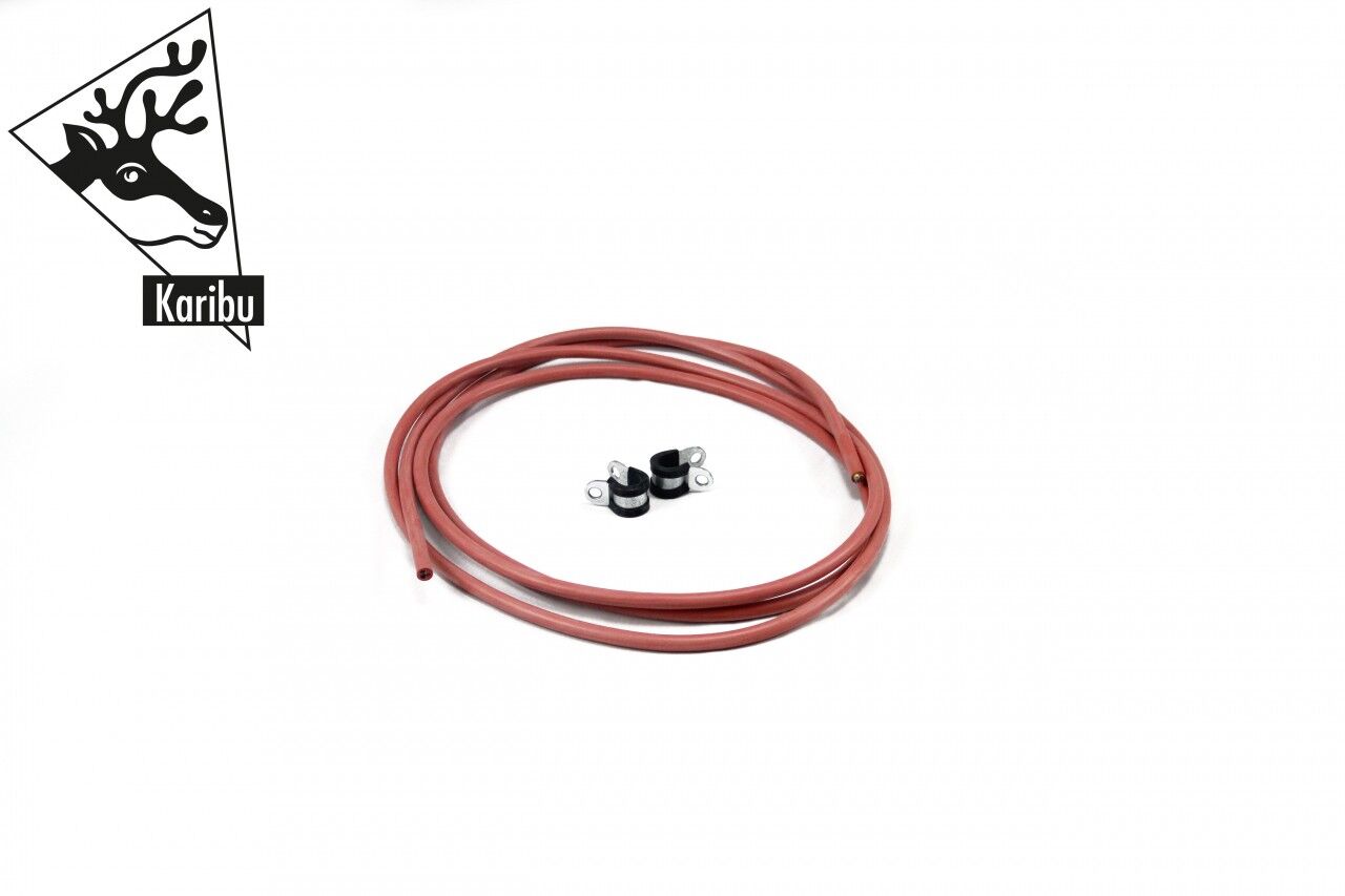 Silikonkabel 3 x 1,5 mm² 3,0 m, für Leuchte