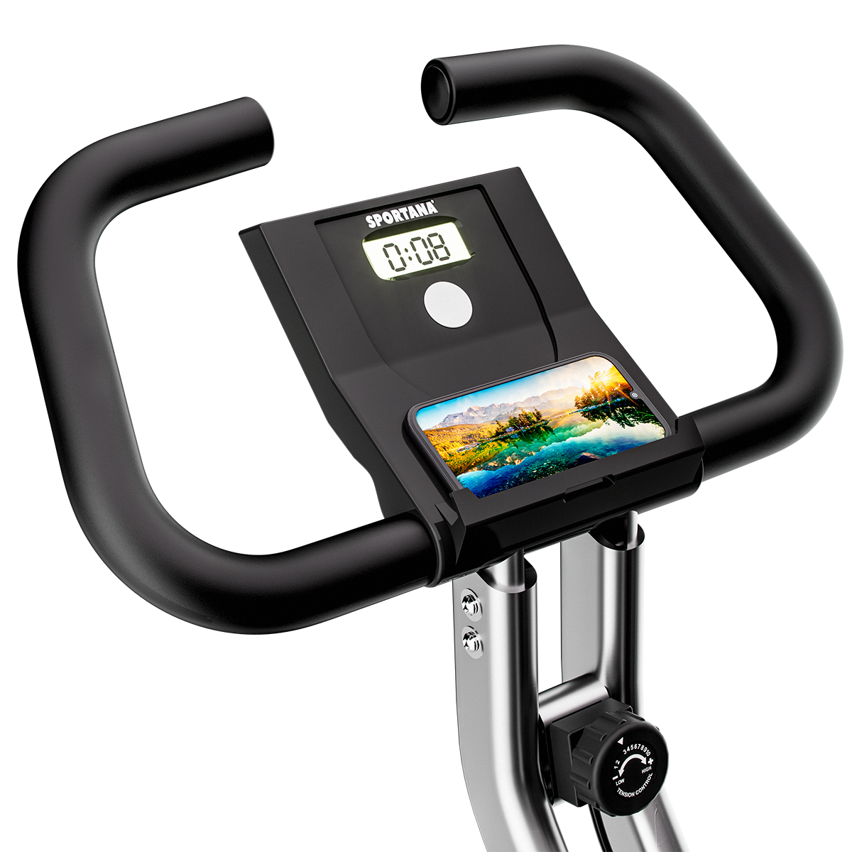 Heimtrainer Fahrrad Eagle2 71x44x110cm klappbar