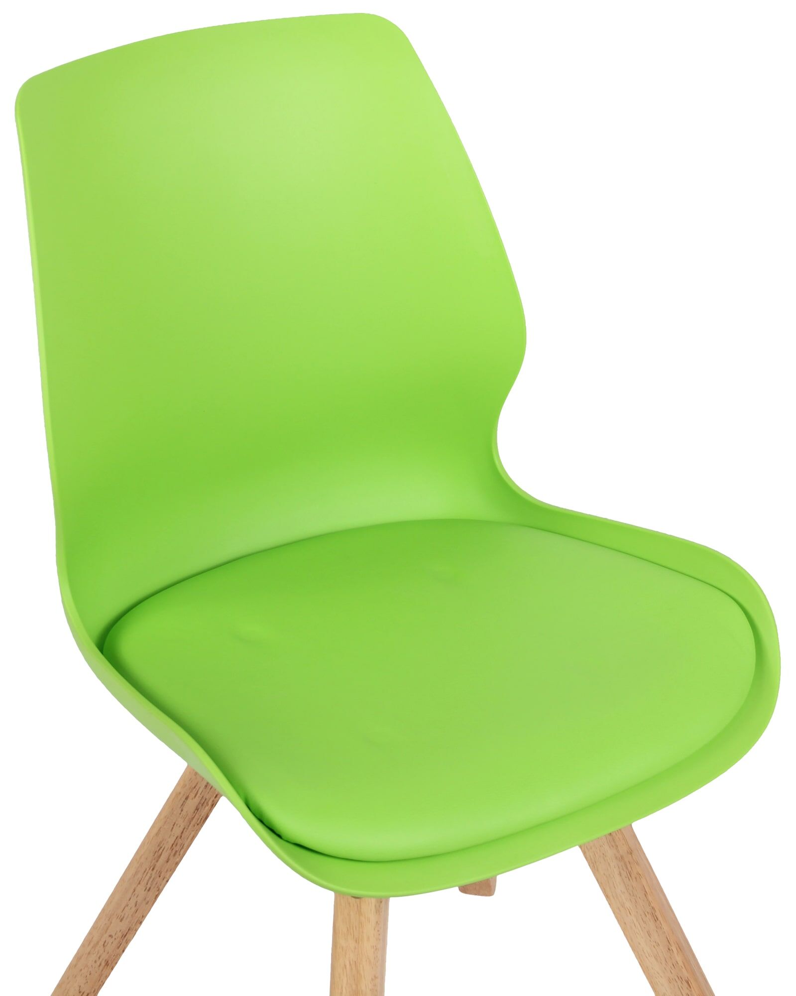 2er Set Stuhl Luna Kunststoff, grün