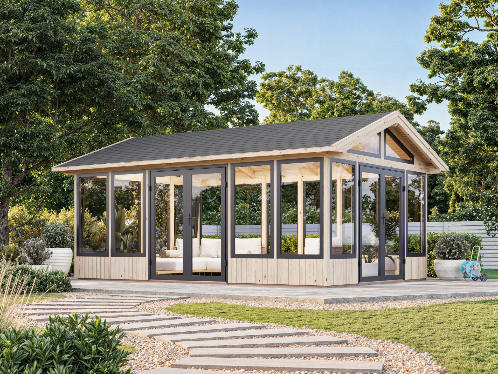 Palmako Glashaus Isabella 22,2 m2