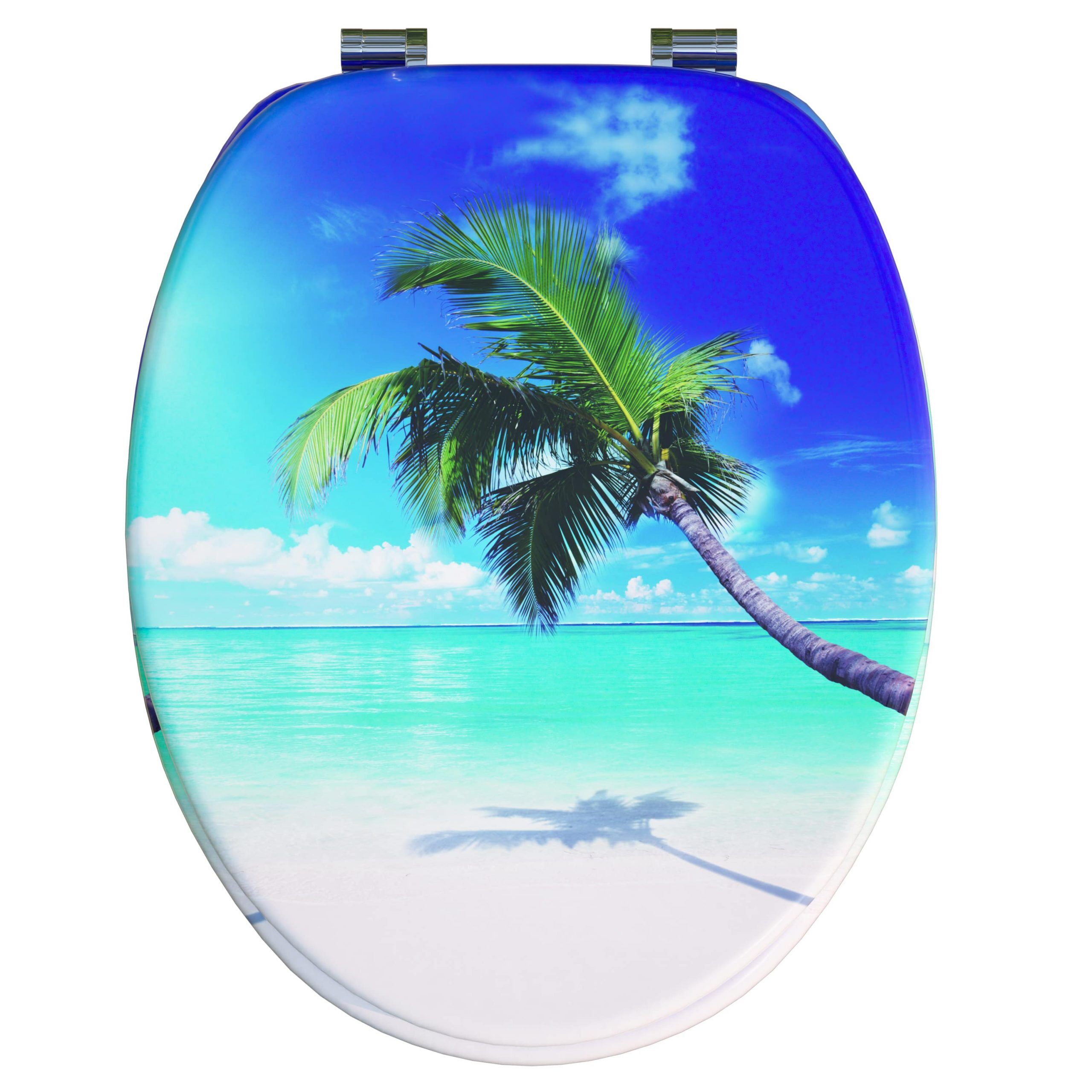 Toilettensitz Strand mit Absenkautomatik