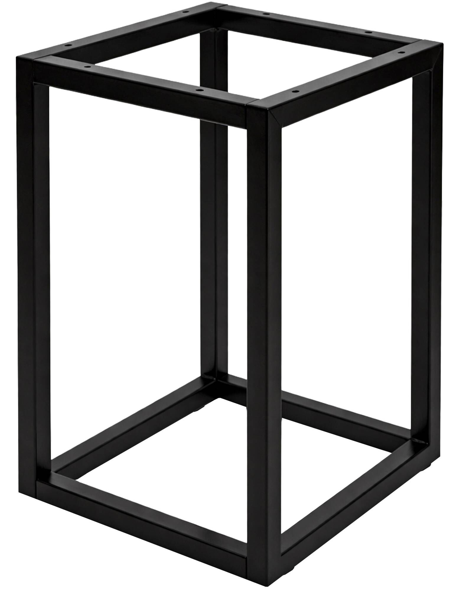 Tischgestell Metall 30x30x47,50 cm, schwarz