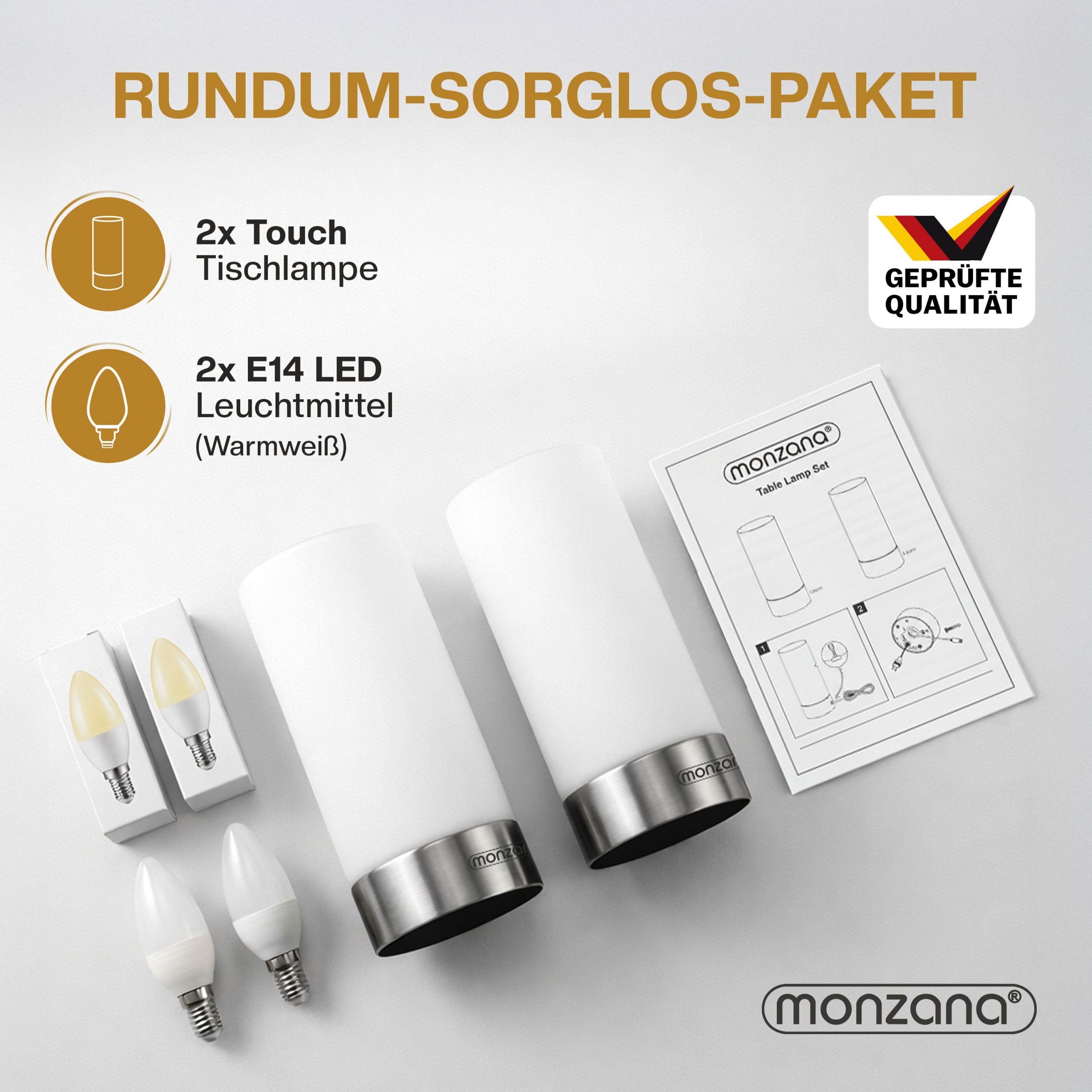 Tischlampe Lumo 2er-Set Weiß