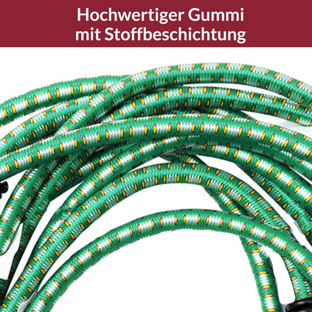 Spanngummi 10er-Set Grün Expander 61cm