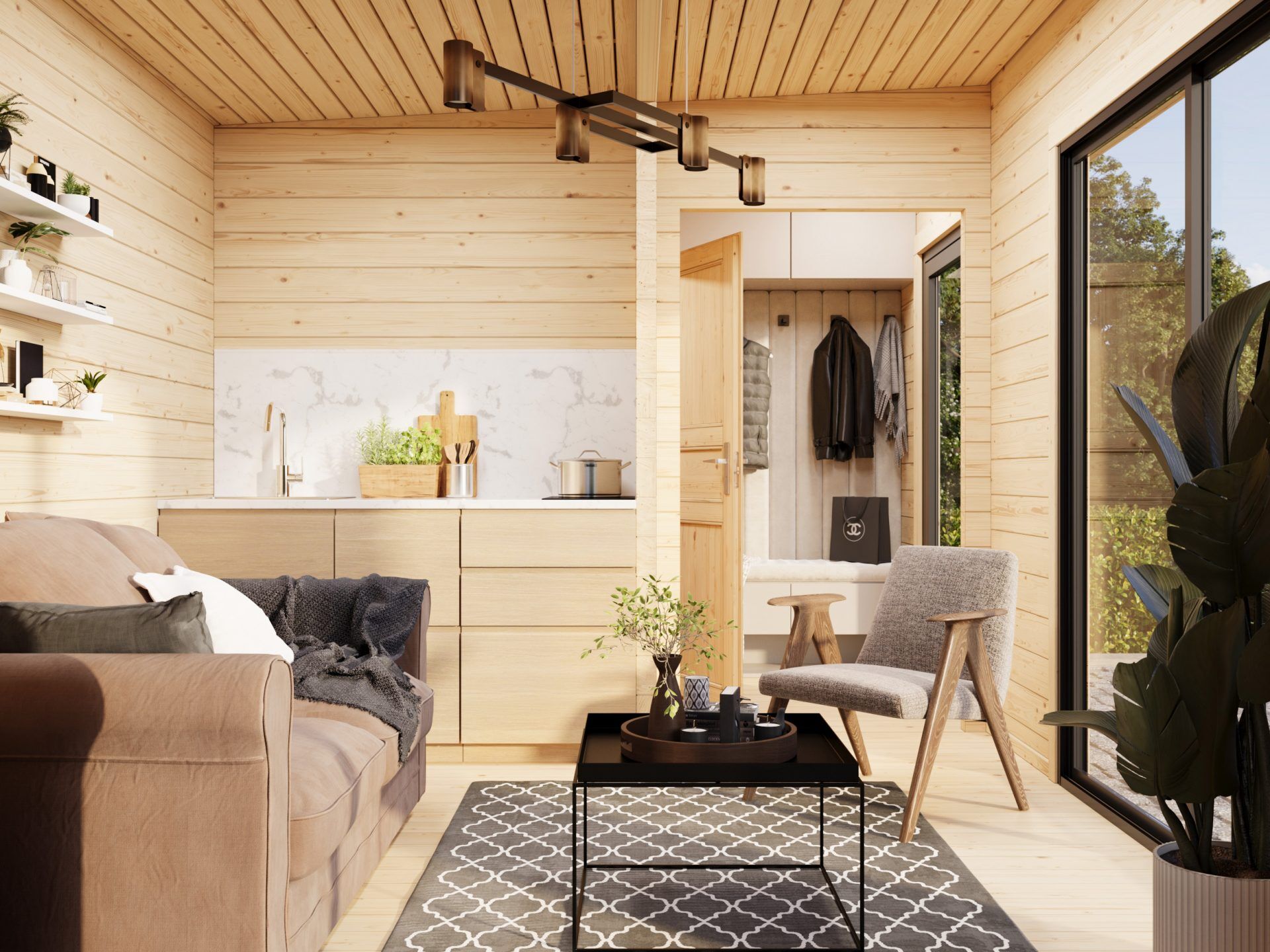 Palmako Ferienhaus Cecilia 14,2 m2