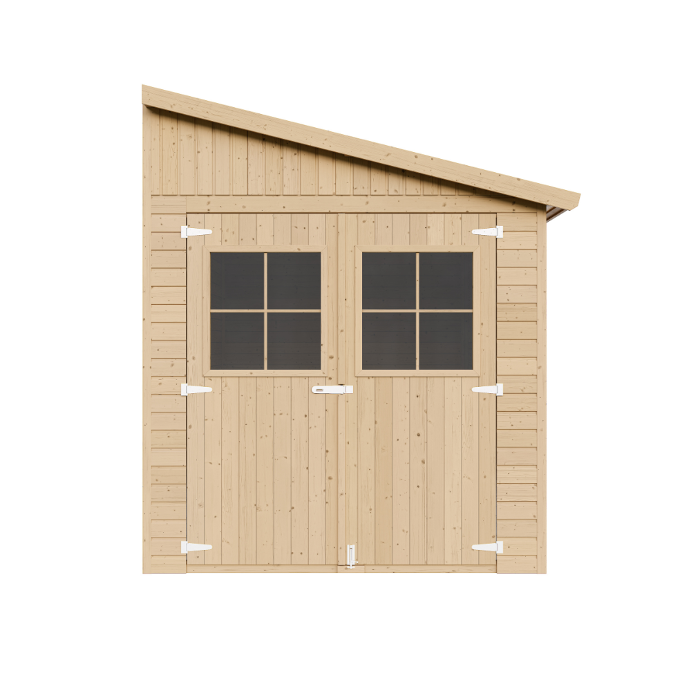 Holz Gartenhaus Ida M339A – Gerätehaus 205 x 297 cm – 6 m2