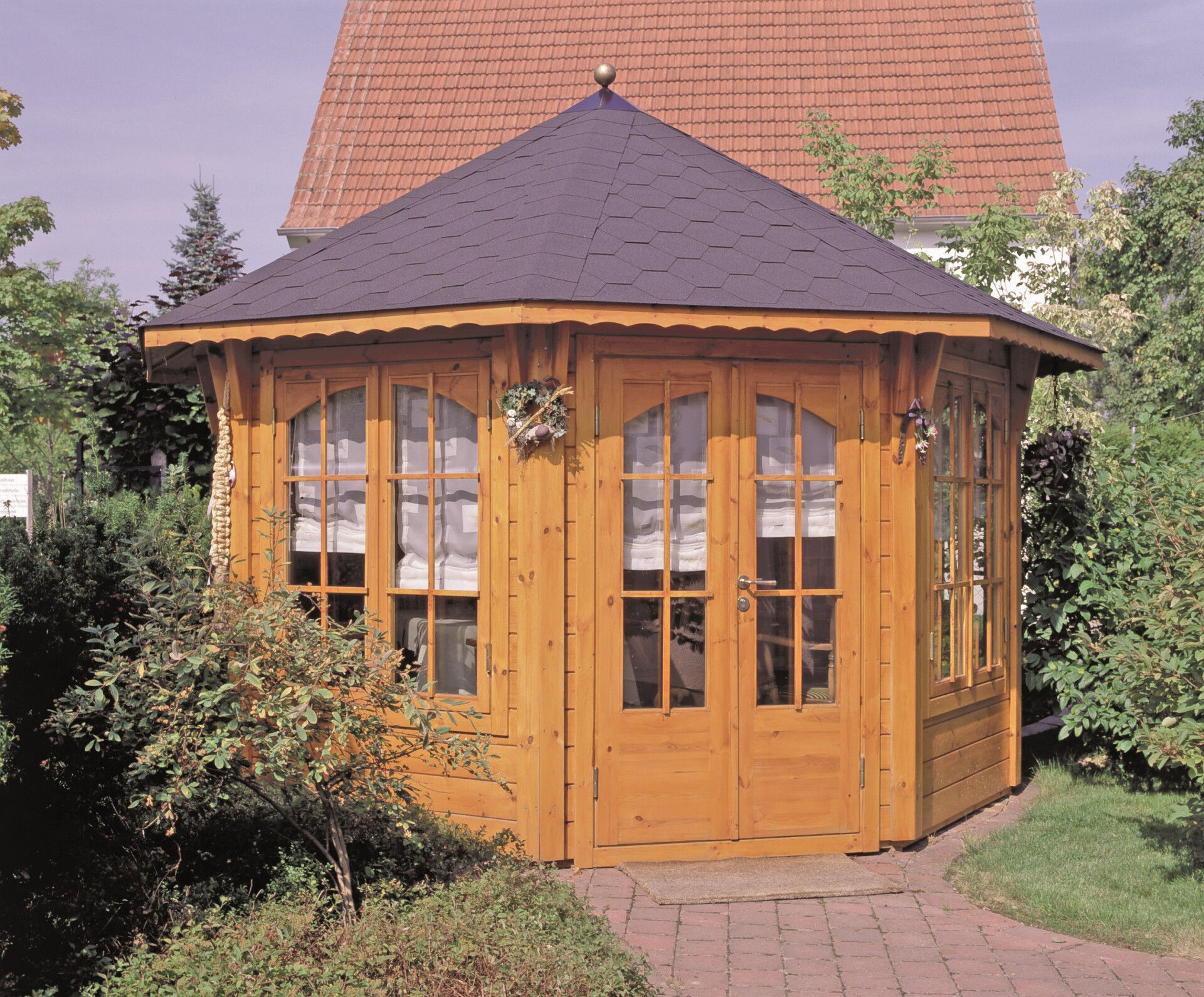 Pavillon Capri 10m2, schwarz