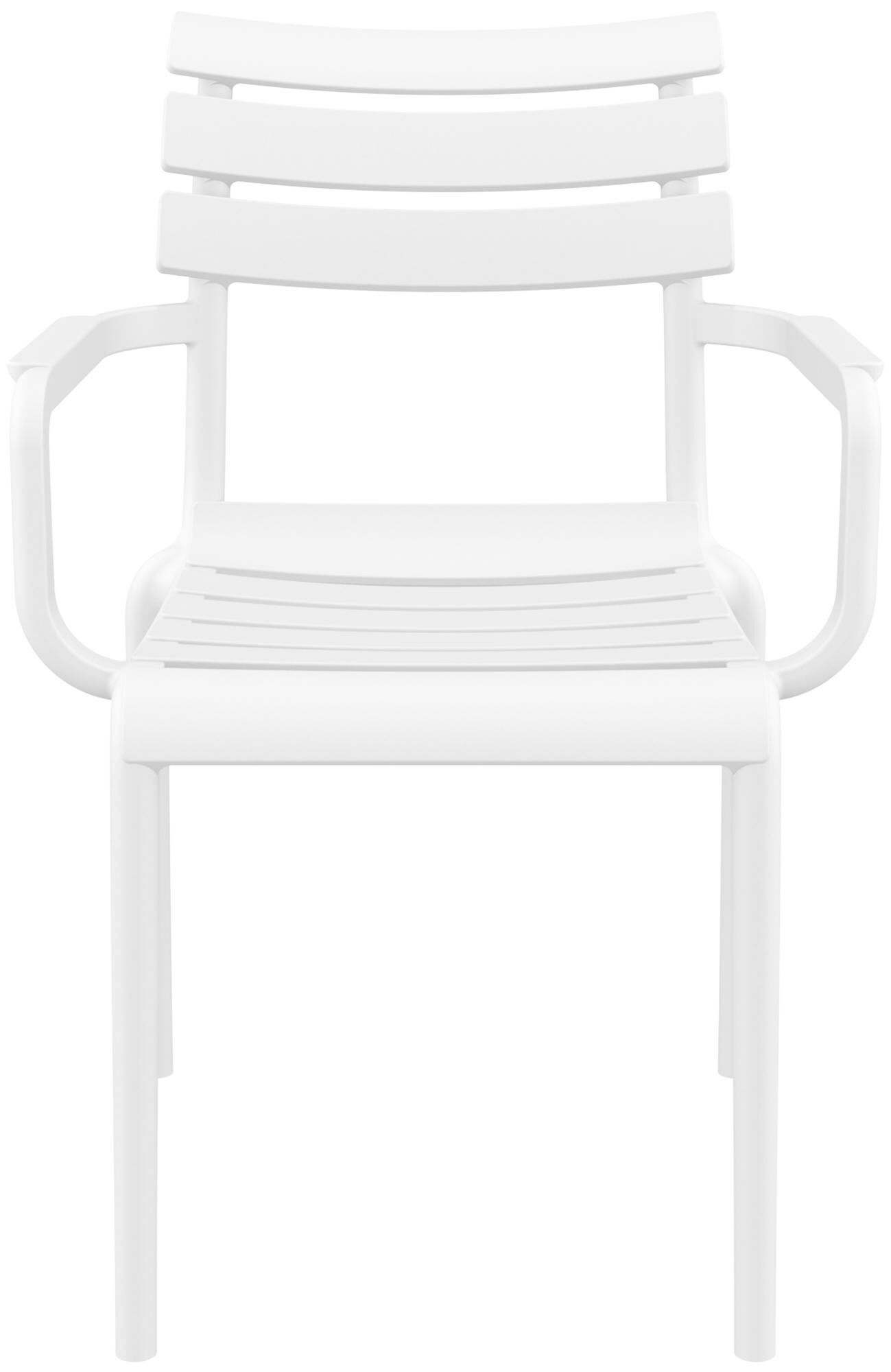 4er Set Stühle Paris, weiß