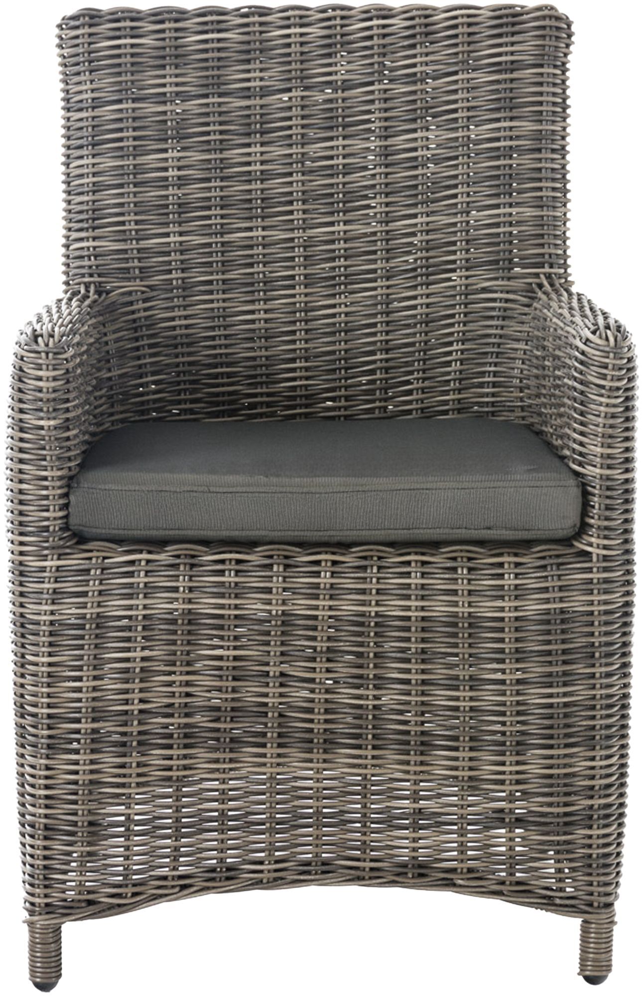 4er Set Stuhl Fontana / Sankt Marlo Anthrazit 5mm, grau-meliert