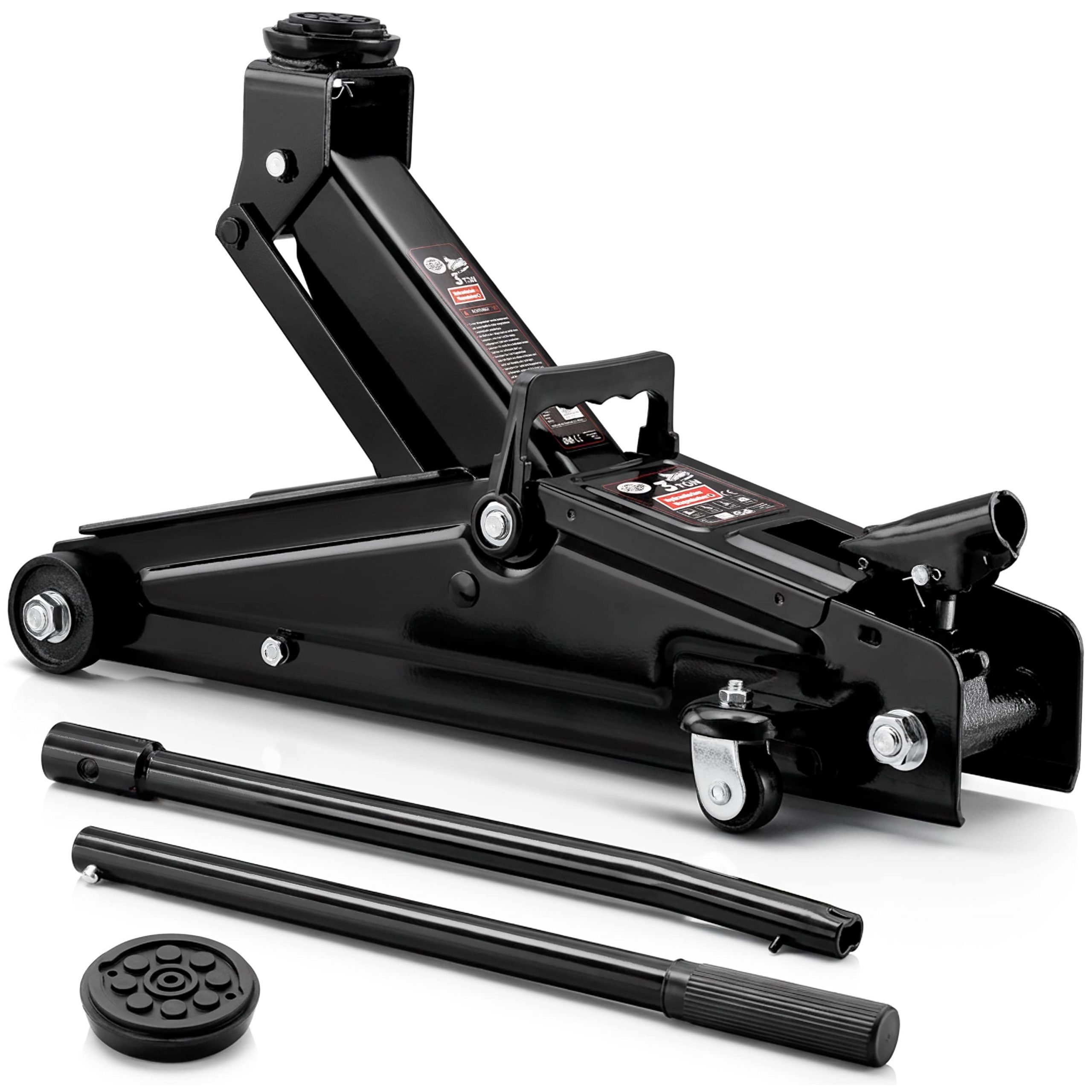 Wagenheber Schwarz 3t 135-400mm