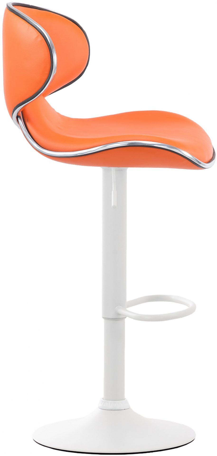 Barhocker Las Vegas V2 weiß, orange