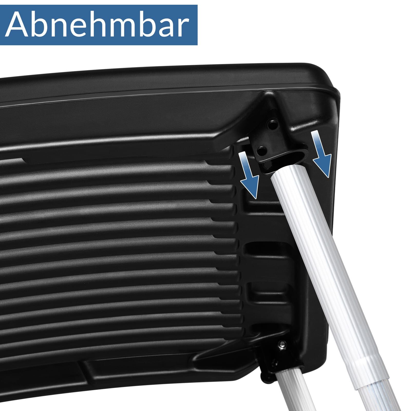 Poolheizung Solar Anthrazit 112x55x14cm Sonnenkollektor Solarheizung