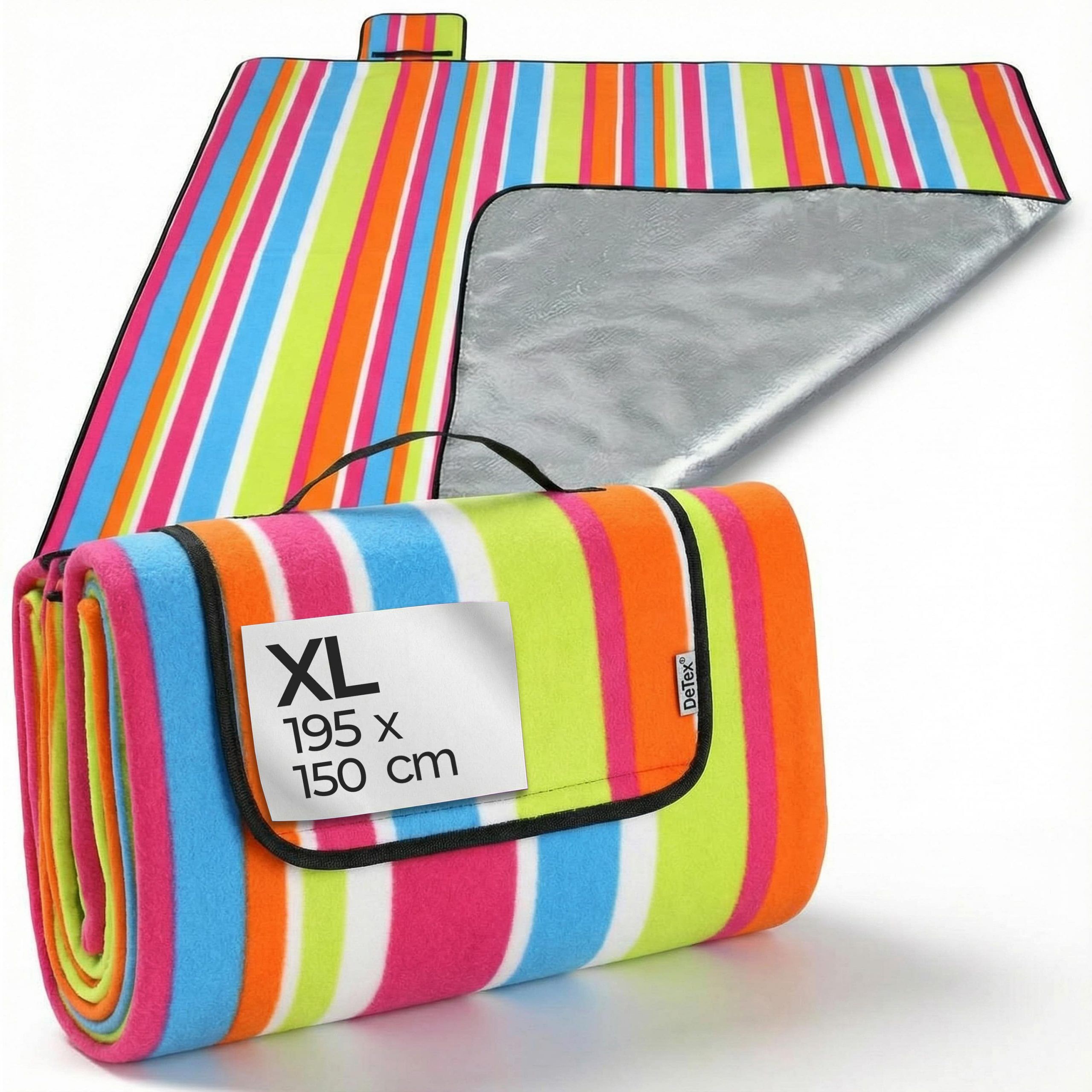 Picknickdecke Bunt 1,95x1,5m