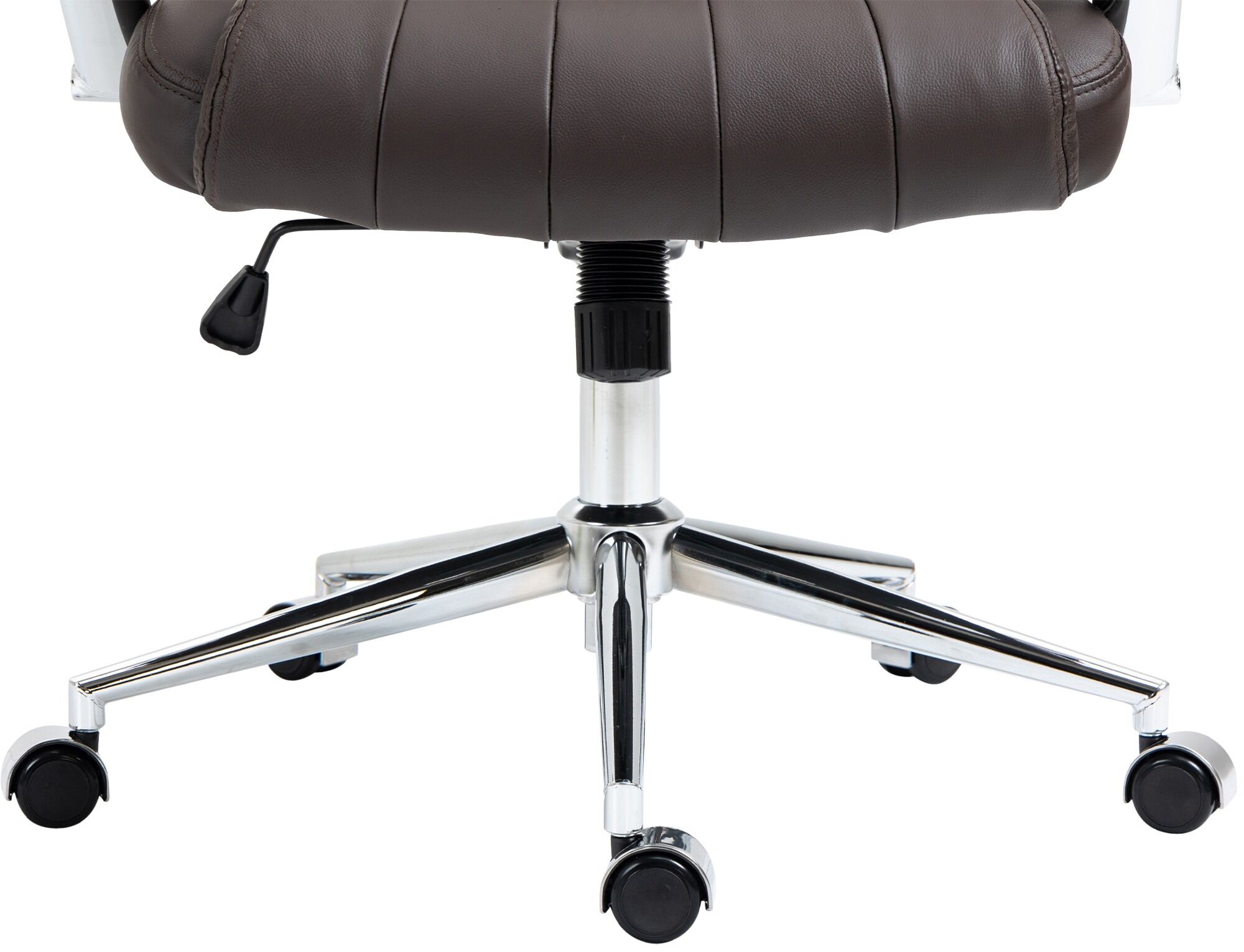 Bürostuhl Wigan Echtleder, braun