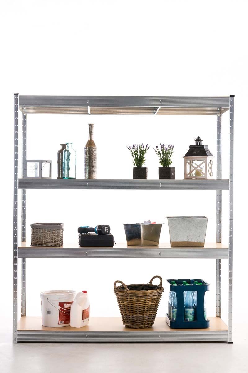 Steckregal 160x60x180, silber