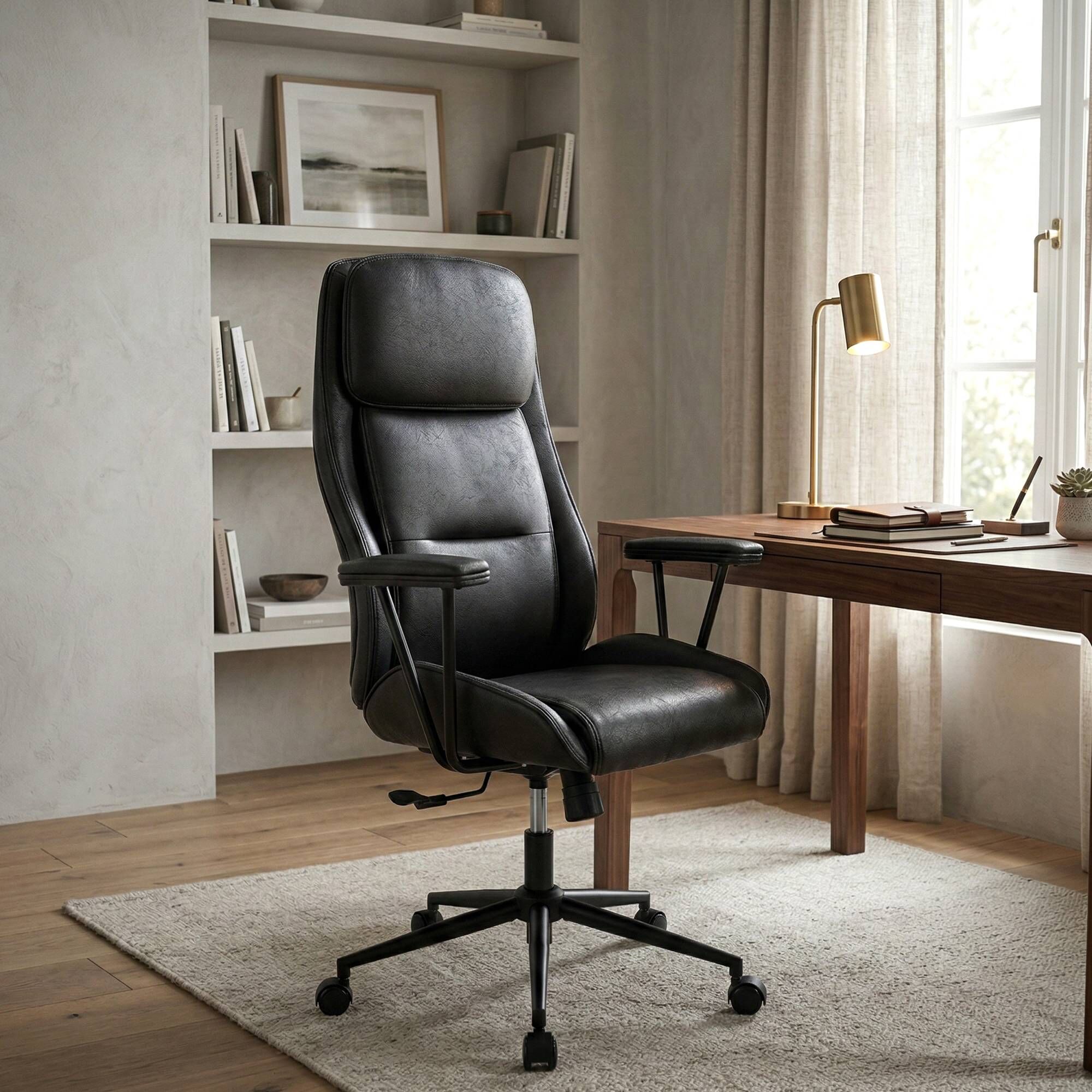 Bürostuhl Siddar, antik schwarz