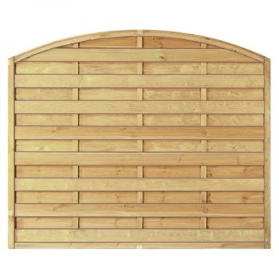 Maxi-Bogen 180 x 150/130 cm, Rahmen 45/45 mm, kdi grün, Lamellen geriffelt &amp; geschraubt