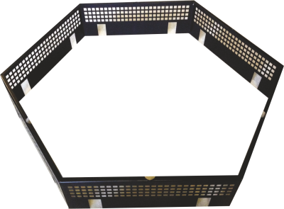 Funkenschutz für 6-Eck Grill Elegance-Serie