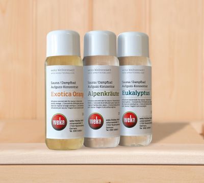 weka 3er-Sparset Sauna und Dampfbaddüfte