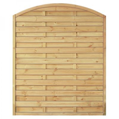 Maxi-Bogen 150 x 180/160 cm, Rahmen 45/45 mm, kdi grün, Lamellen geriffelt &amp; geschraubt