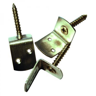 Winkelbeschlag V2A, ohne Schrauben